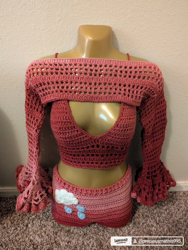 crochet clothing - $40 thumbnail 6