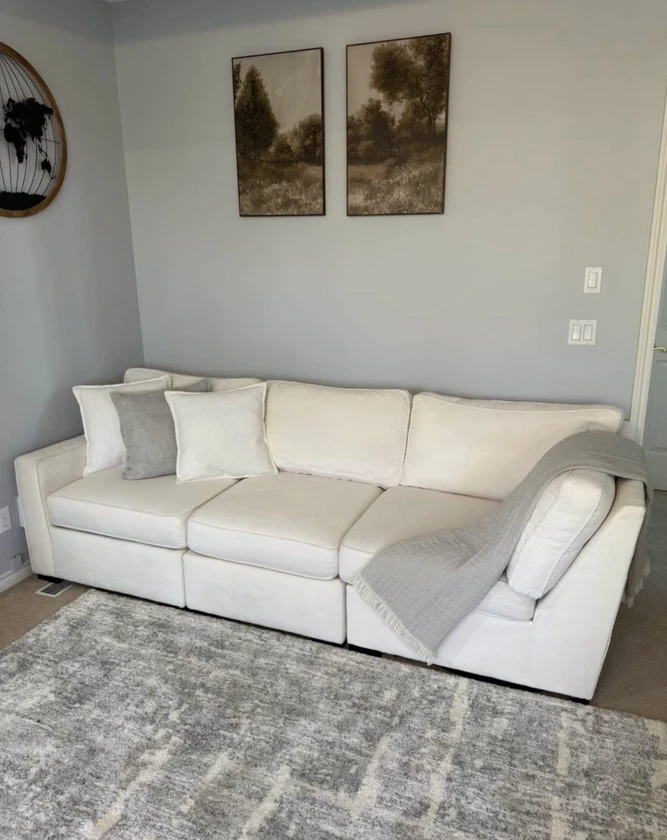 jonathan louis sofa couch – stylish, comfortable & premium quality - $850 thumbnail 5