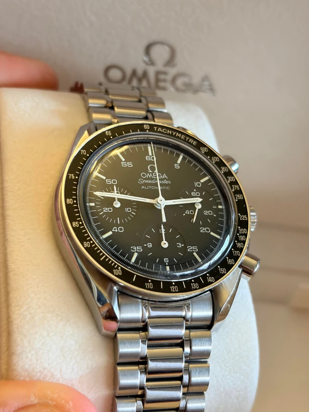 ômega speedmaster reduced 3510.50 complete set. - $2,200 thumbnail 5