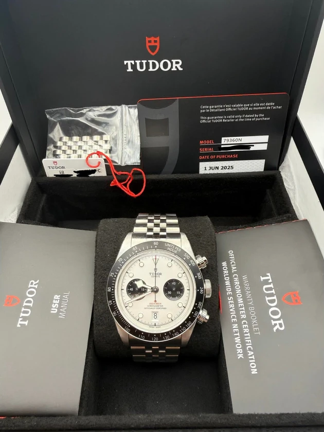 wts 2025 tudor black bay chronograph “panda” m:79360n-0014 - $3,950 thumbnail 10