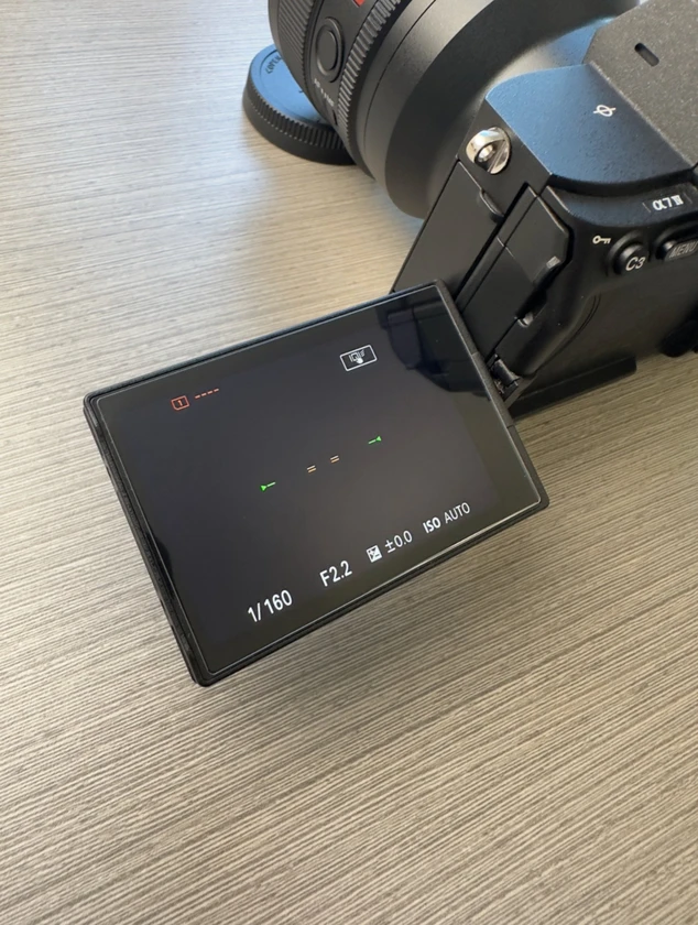 sony a7 iv camera, half cage, and top handle - $1,200 thumbnail 3