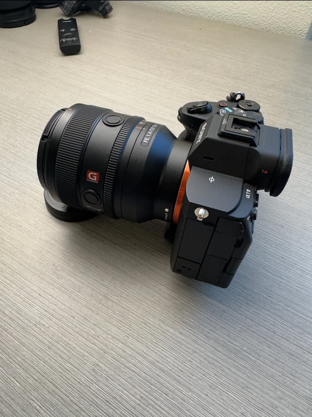 sony a7 iv camera, half cage, and top handle - $1,200 thumbnail 5