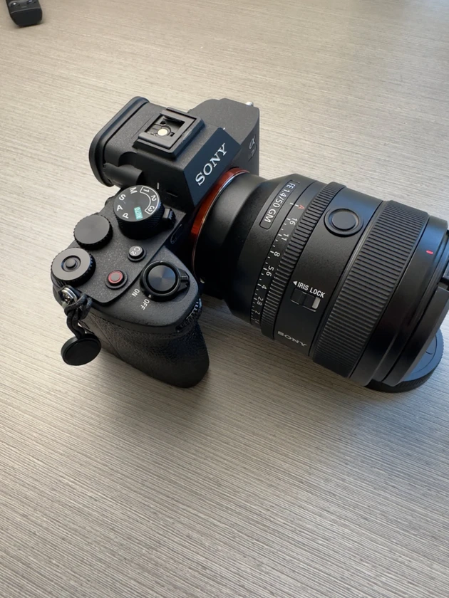 sony a7 iv camera, half cage, and top handle - $1,200 thumbnail 8