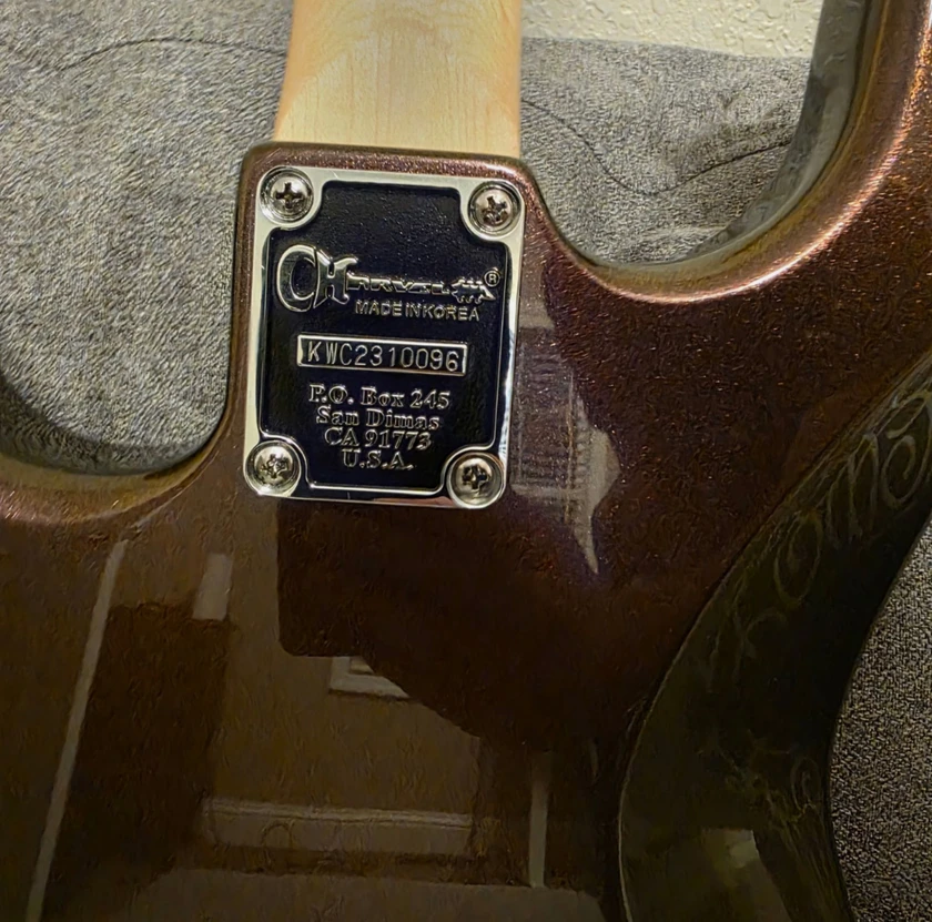 charvel pro-mod san dimas style 1 hh fr m 2022 - present - chameleon - $500 thumbnail 6