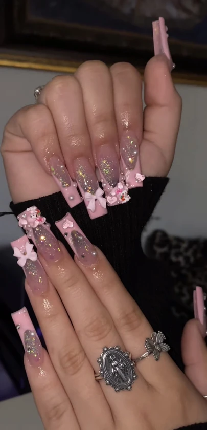 acrylic nails - $50 thumbnail 4