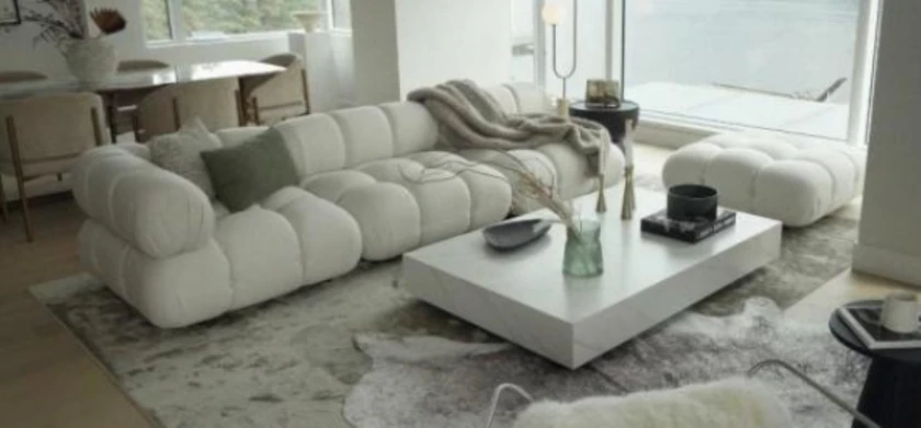 modern luxury cloud sofa set - $200 thumbnail 2