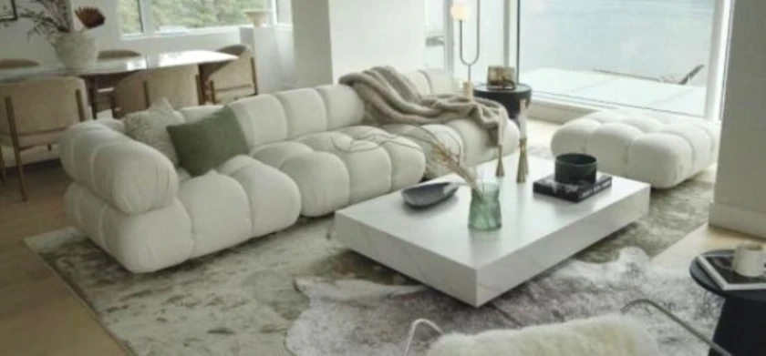 modern luxury cloud sofa set - $200 thumbnail 3