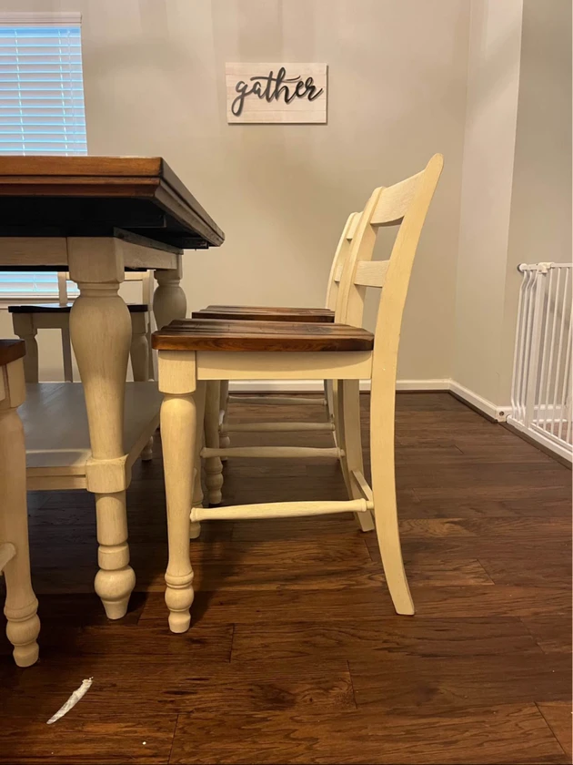 dining set w/ 6 chairs thumbnail 5