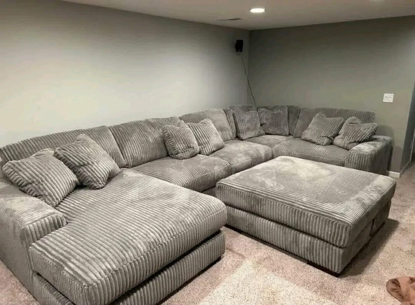 monster sized modular sectional couch - $300 thumbnail 2