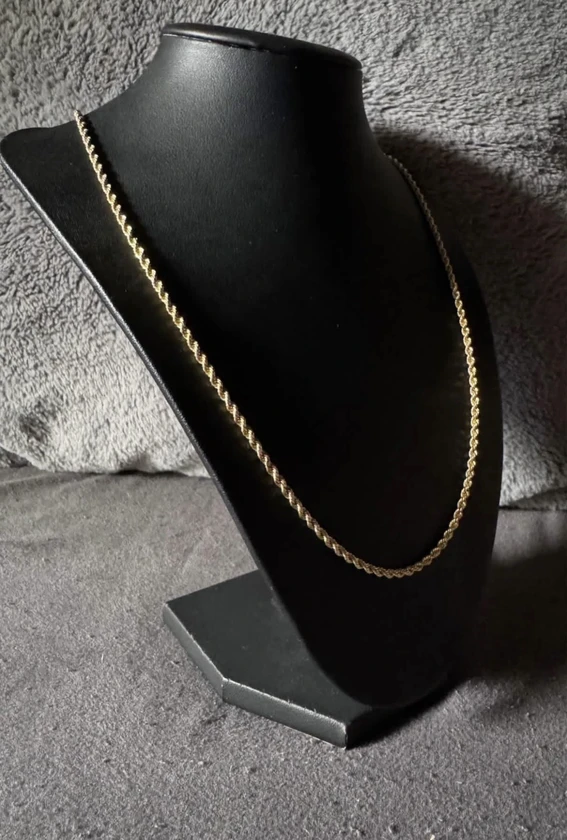 ⚜️10kt rope chain⚜️ thumbnail 2