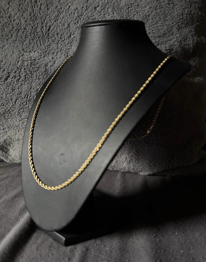 ⚜️10kt rope chain⚜️ thumbnail 4
