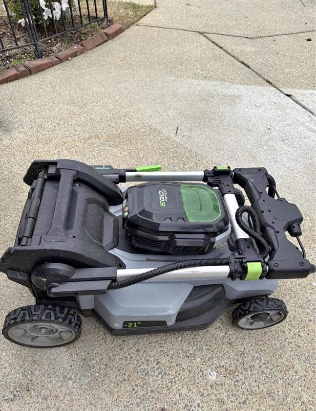 ego 56v 21” lawn mower (lm2100) - $200 thumbnail 3