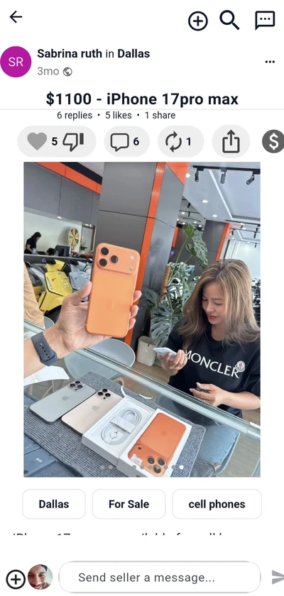 iphone 17 promax - $1,000 thumbnail 6