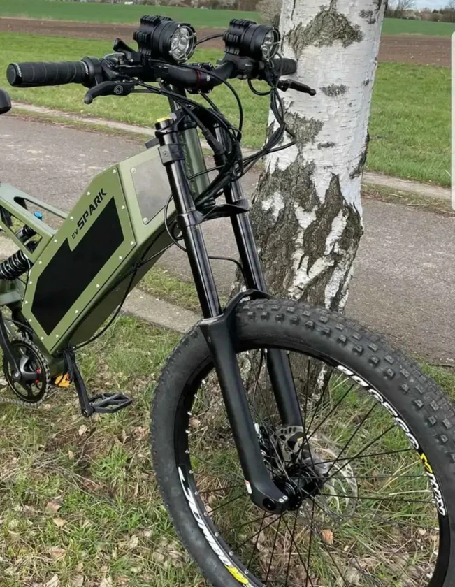 ev spark frame e-bike - $350 thumbnail 3