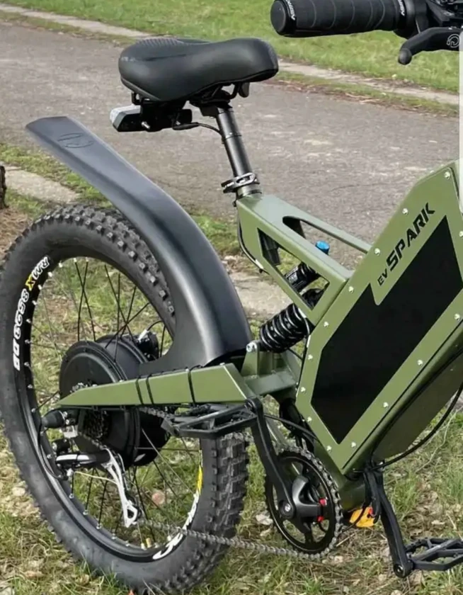 ev spark frame e-bike - $350 thumbnail 4