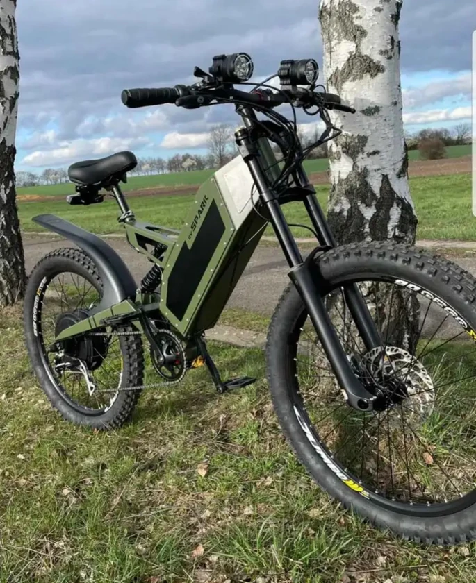 ev spark frame e-bike - $350 thumbnail 5