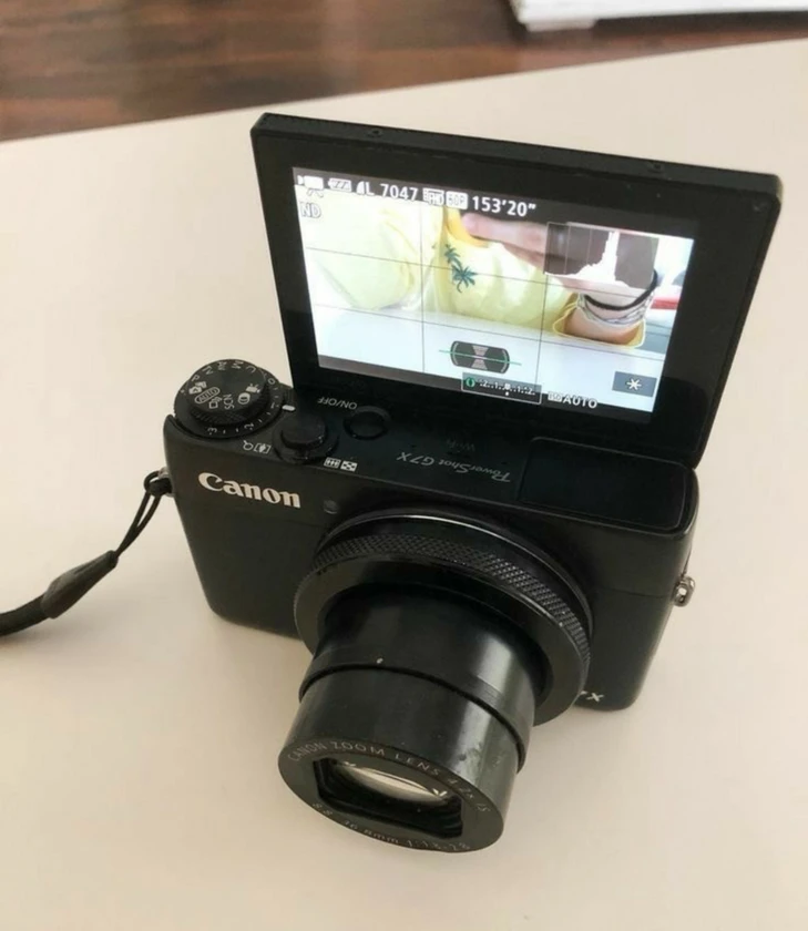 canon powershot g7x mark ii 20 mp compact camera black - $280 thumbnail 3