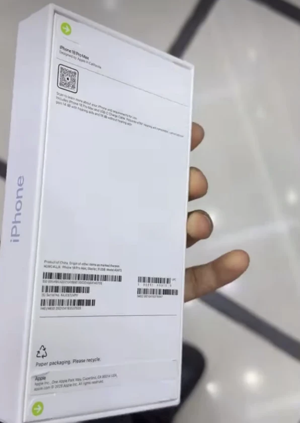 iphone 18 pro max glacier 256gb - $2,500 thumbnail 7