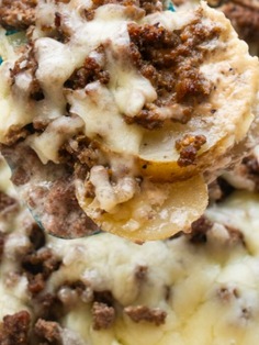 Potato and Ground Beef Casserole