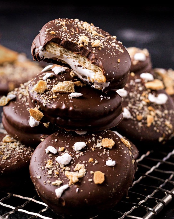 No Bake Ritz S’mores Cookies - Faxo