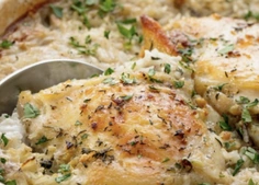 Italian Chicken and Rice Casserole