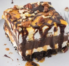 No-Bake Turtle Dream Bars