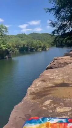 Cliff Dive Fail