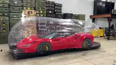Protect Your Car With An Inflatable Bubble