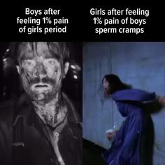 Boys vs Girls Pain