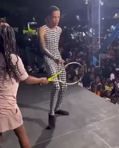 Be Like Water Through A Tennis Racket
