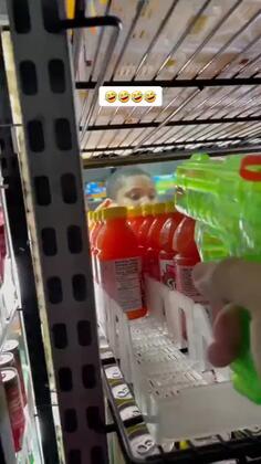 Walmart Beverage Refrigerator Shooter