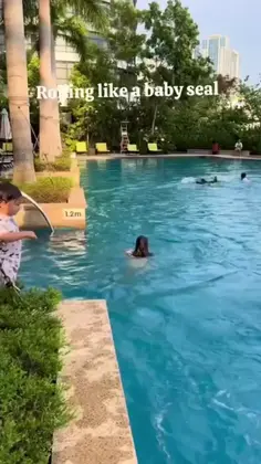 Baby Loves To Swim 👶