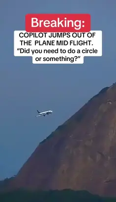 Copilot Jumps Out Of Plane! ✈️