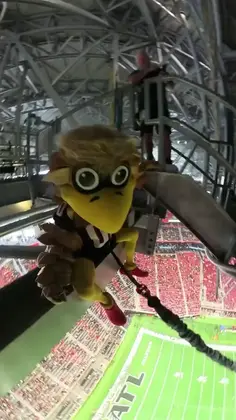 Bungee Jumping Mascot