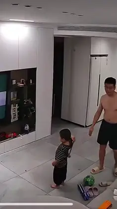 Kid Fixes The Television For Mom and Dad