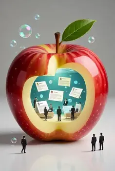 🍎Just Like This Apple Holds a Hidden World Inside, Your Resume Holds the Key to Your Career”