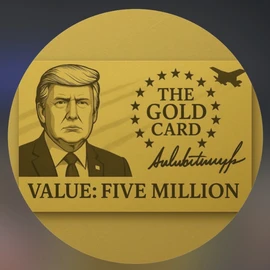 Donal trump gold profile image