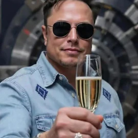 Elon musk Tesla profile image
