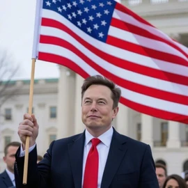 Elon musk official profile image