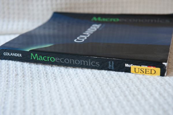 macroeconomics colander eight edition - mcgraw hill series - $80 thumbnail 2
