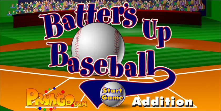 Batter's Up Base Ball Math - Addition Edition