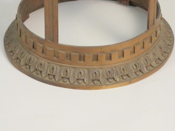 umbrella stand or table bottom neo-classical style bronze stand frame - $100 thumbnail 3