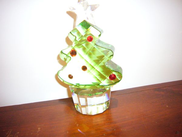 swarovski cristal christmas tree - $150 thumbnail 2