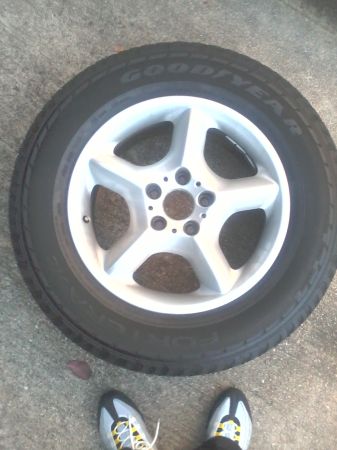 set oem bmw wheels/tires - $450 thumbnail 2