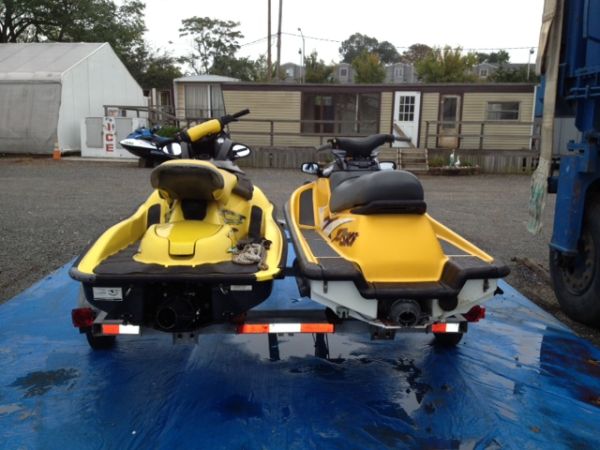 two jet ski waverunners pwc - $4,200 thumbnail 2