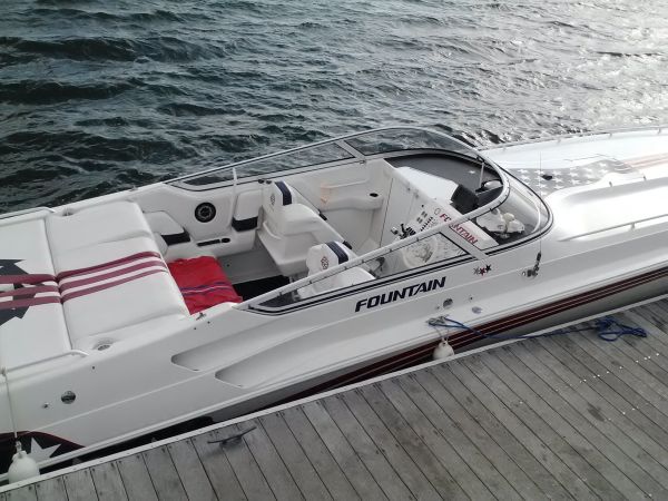 2001 fountain 42' lightning - $115,000 thumbnail 3