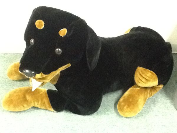 huge stuffed animal dog - $15 thumbnail 2