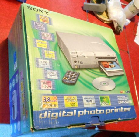 sony photo printer dpp - sv88 new in the box ink - $35 thumbnail 2