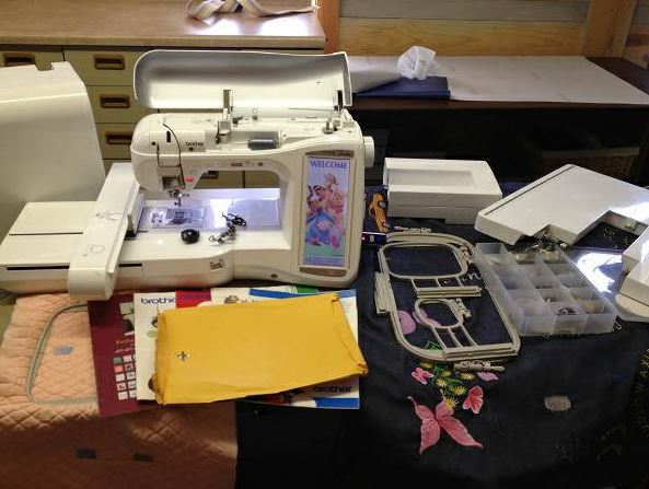2007 brother duetta 4500 sewing machine - $2,000 thumbnail 2