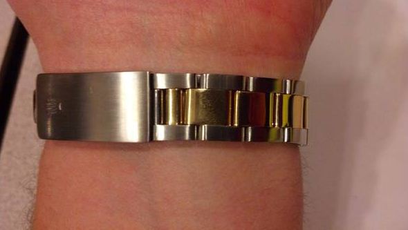 rolex (unisex) date model - $2,800 thumbnail 4